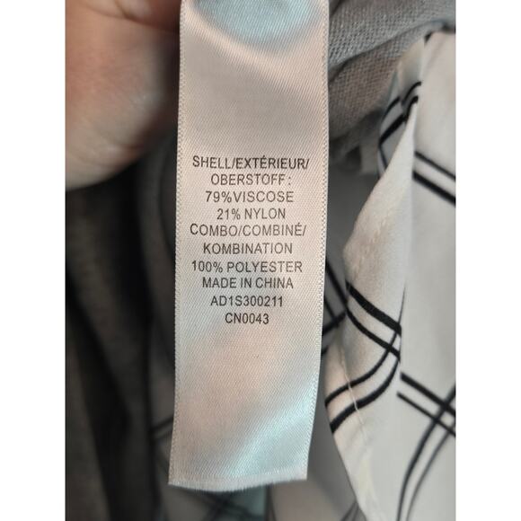 Adrianna Papell Peter Pan Collar Stylish Twofer Sweater Blouse 90s Academia | M - Picture 6 of 8